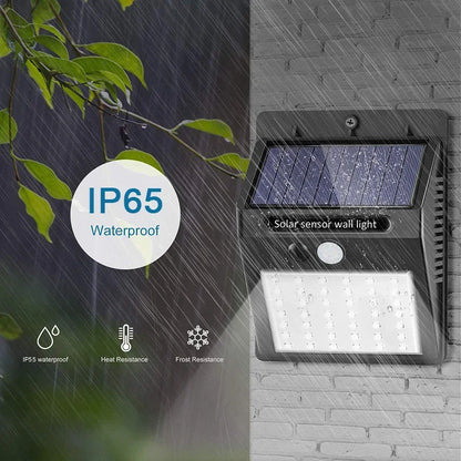 Solar-Powered Motion Sensor Light