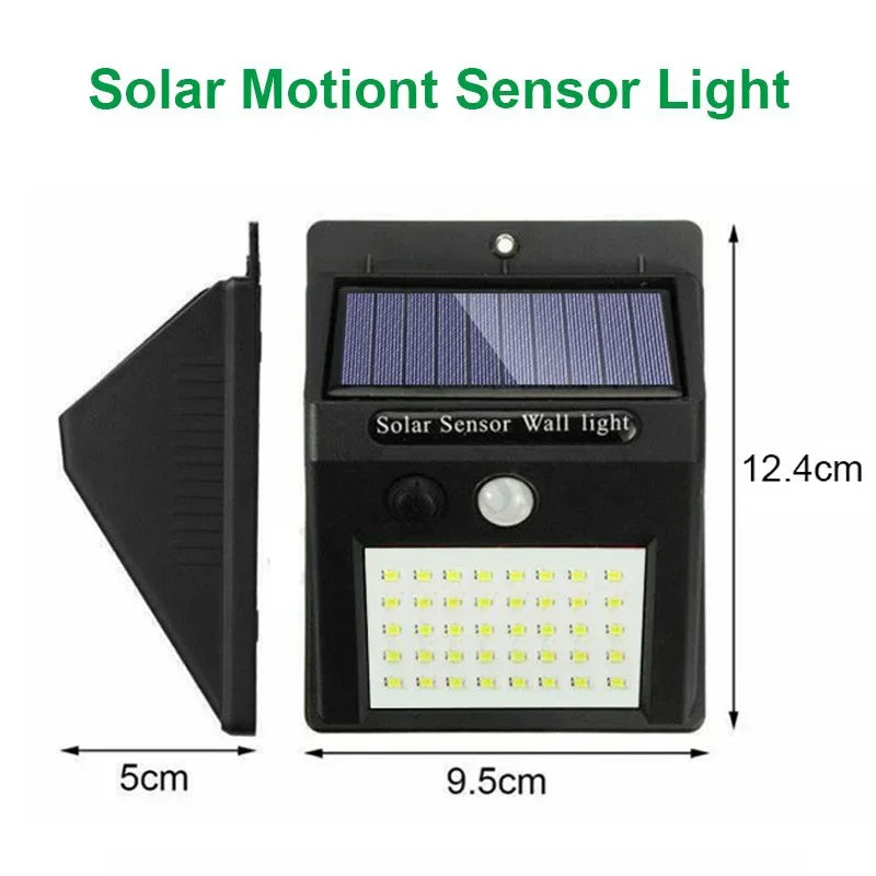 Solar-Powered Motion Sensor Light