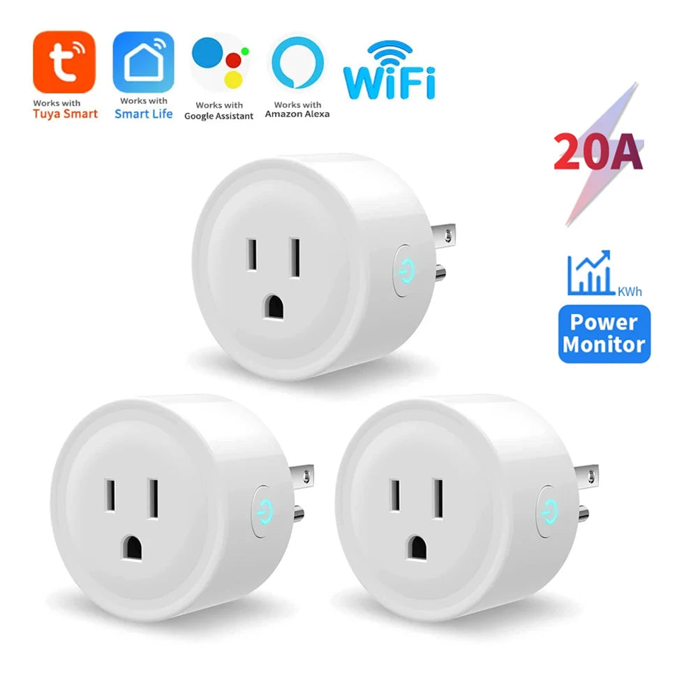 Wi-Fi Smart Plug with Power Monitoring