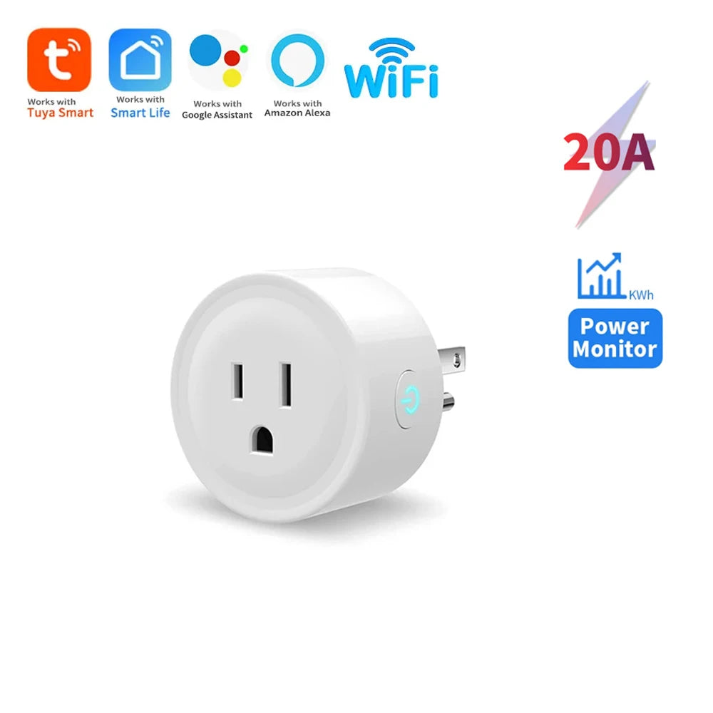 Wi-Fi Smart Plug with Power Monitoring