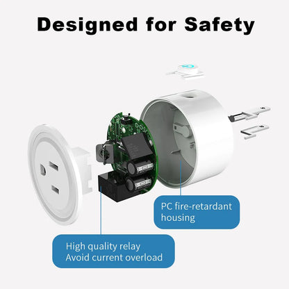 Wi-Fi Smart Plug with Power Monitoring